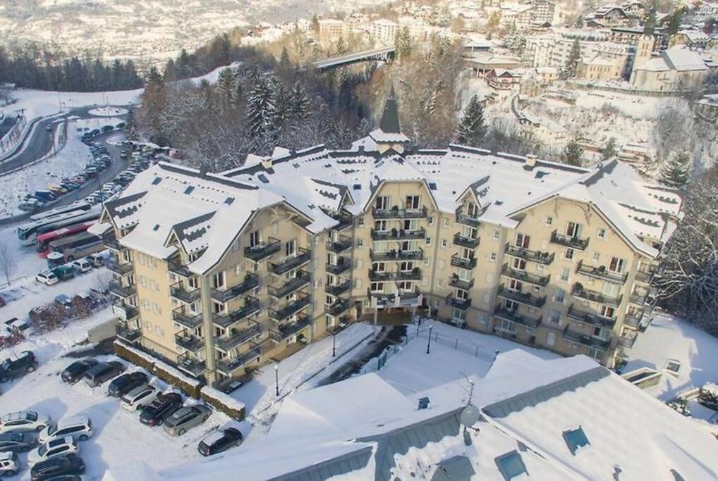 Be First On The Lift Each Morning! 2Bed Apt. 6 Pax Saint-Gervais-les-Bains Extérieur photo